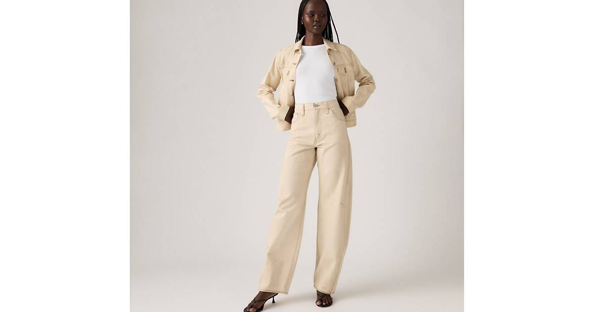 Cinch Barrel Women's Jeans - Tan | Levi's® US | Levi's US
