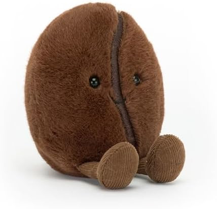 Jellycat Amuseables Coffee Bean Stuffed Toy, 5 inches - Food Plush - Fun Gift Idea | Amazon (US)