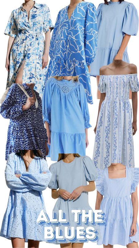 No sad blues here! Rounded up some cute blue dress options for the summer! 

#LTKfindsunder100 #LTKsalealert #LTKfindsunder50
