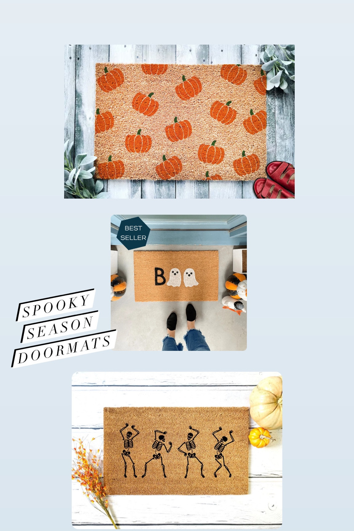 Spooky Season Doormats!! 

#LTKhome #LTKSeasonal #LTKFind