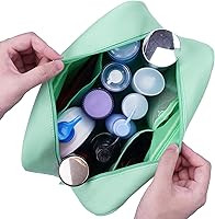 Full Size Toiletry Bag Large Cosmetic Bag Travel Makeup Bag Organizer for Women and Girl (Large, ... | Amazon (US)