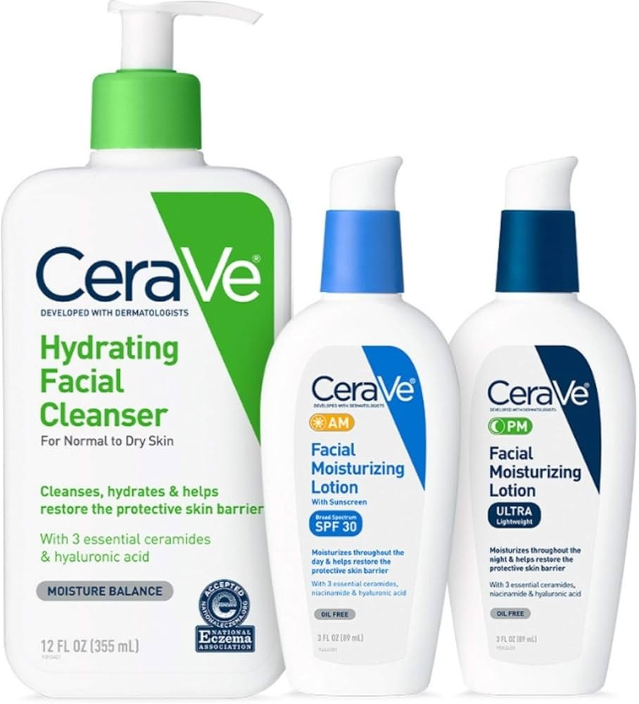 CeraVe Daily Skin Care (Hydrating Bundle) | Amazon (US)