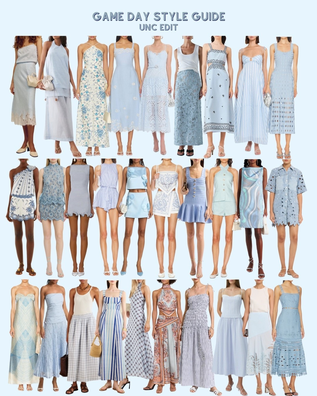 UNC game day outfit inspo!!!

#LTKSeasonal #LTKootd