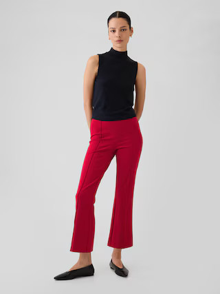 High Rise Ponte Crop Kick Pants | Gap (US)
