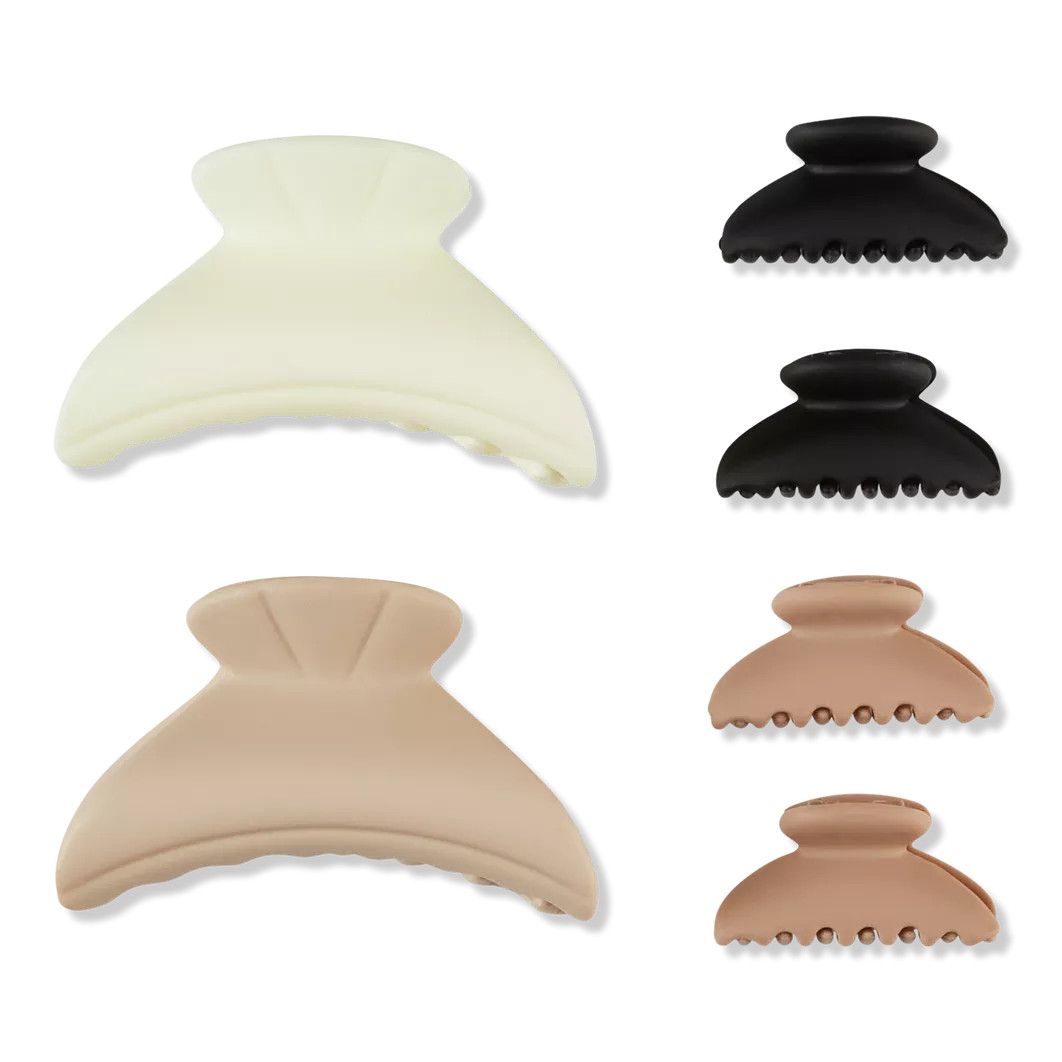 The Basik Edition Assorted Claw Hair Clips | Ulta