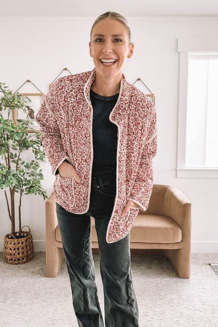 Quilted jackets from amazon, some of my favorite jeans, cute boots I’m loving and just some cute winter outfits! These jackets are perfect for layering in the winter and heading into spring!

#LTKSeasonal #LTKfindsunder50 #LTKstyletip