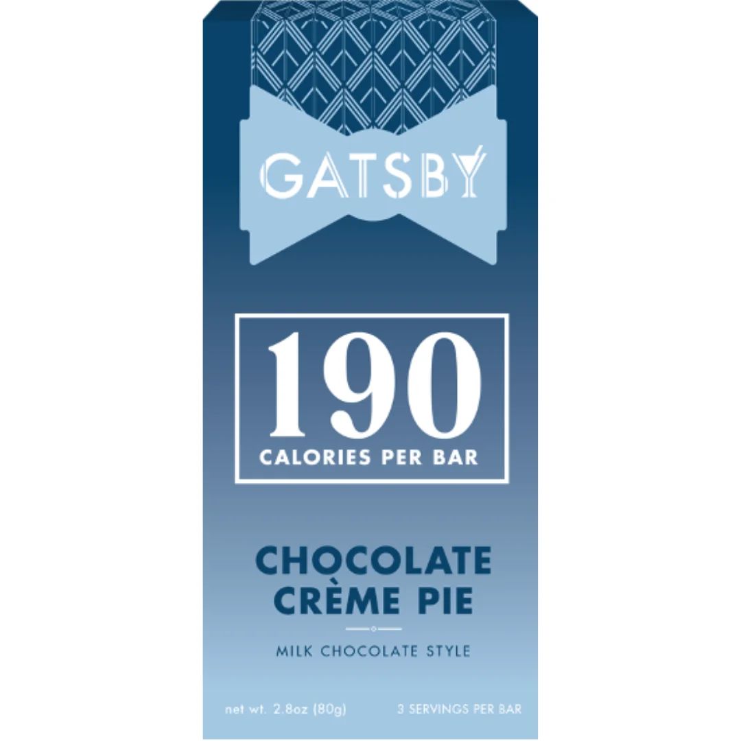 Gatsby Chocolate Creme Pie Bar, Guilt-Free Low Sugar, 2.8 oz | Walmart (US)