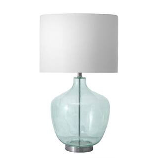nuLOOM Sandy 29 in. Blue Coastal Table Lamp with Shade NPT37AA | The Home Depot