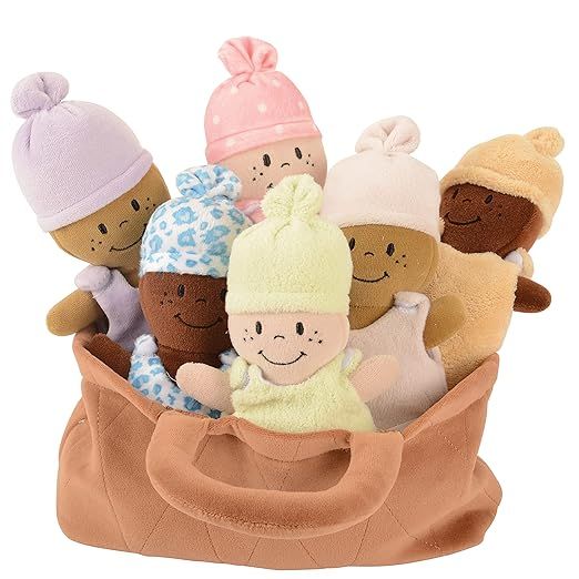 Creative Minds Basket of Babies Soft Baby Dolls, Sensory Toys, Multicultural, Diversity, Inclusio... | Amazon (US)