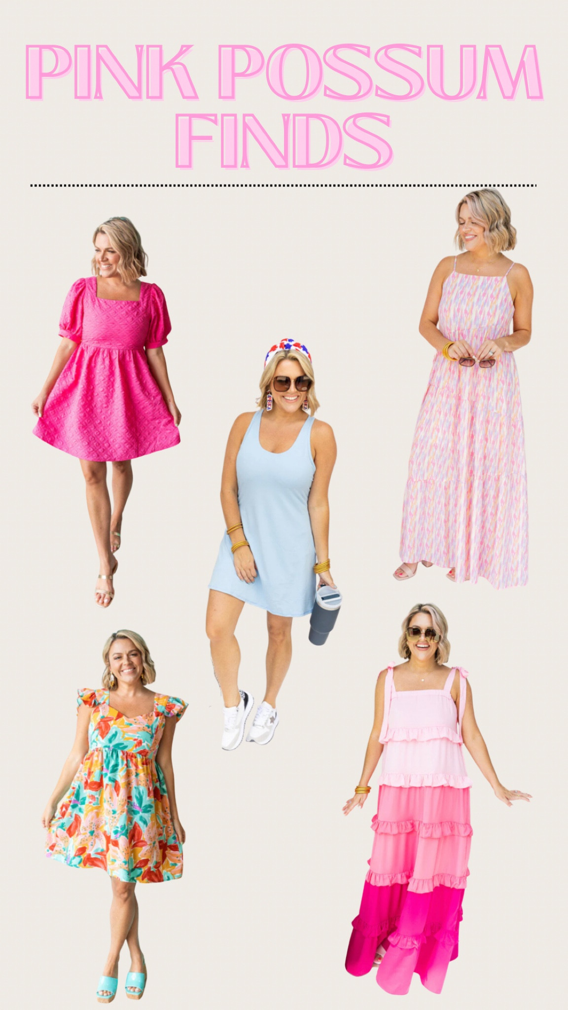 Pink Possum Boutique finds that are in my cart!💕 
Summer ootd // wedding guest ootd // vacation ootd // church ootd // event ootd 

#LTKunder100 #LTKitbag #LTKstyletip