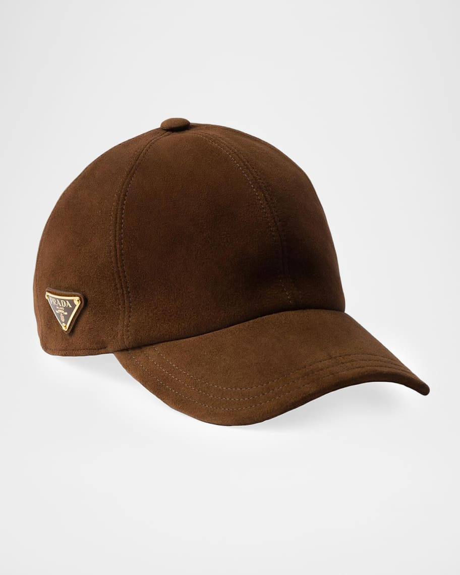 Suede Baseball Cap | Neiman Marcus