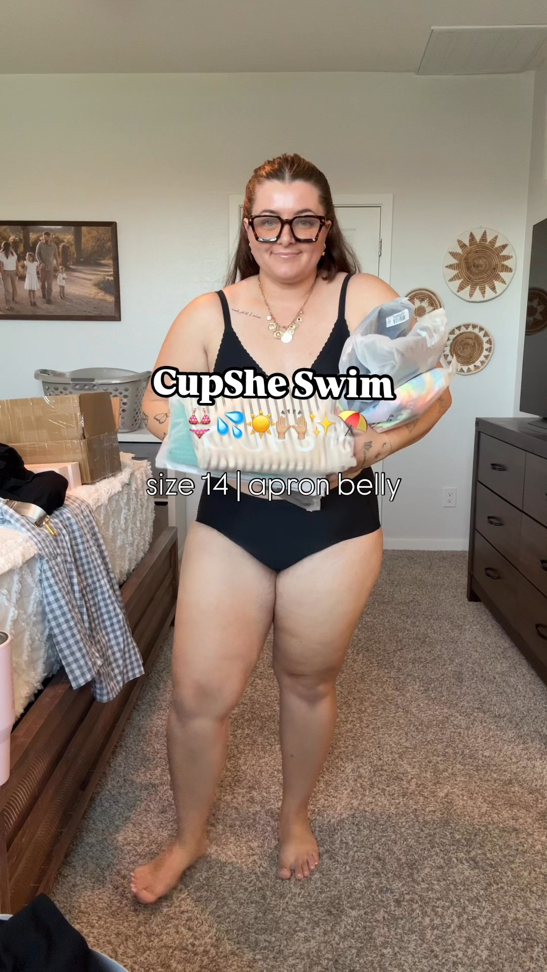 CupShe swim haul 🥰🤩 
Wearing a XL in everything! 

Swimwear. Swimsuit. Midsize outfit  

#LTKStyleTip #LTKFindsUnder50 #LTKMidsize