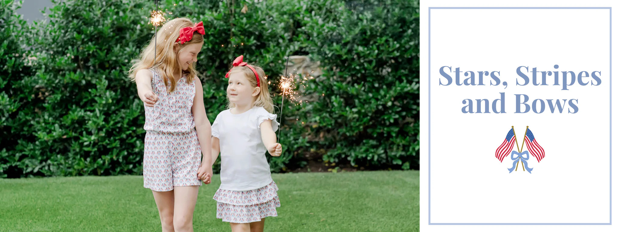 Stars, Stripes and Bows | Lila and Hayes