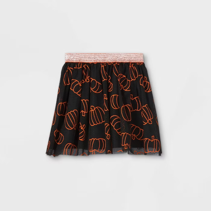 Girls' Halloween Tutu Skirt - Cat & Jack™ | Target