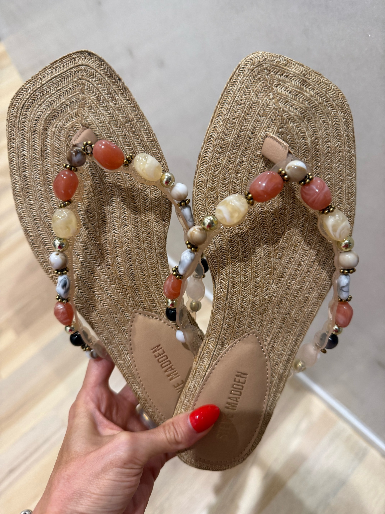 The cutest flip flops for summer! Love the beading.

#LTKSeasonal