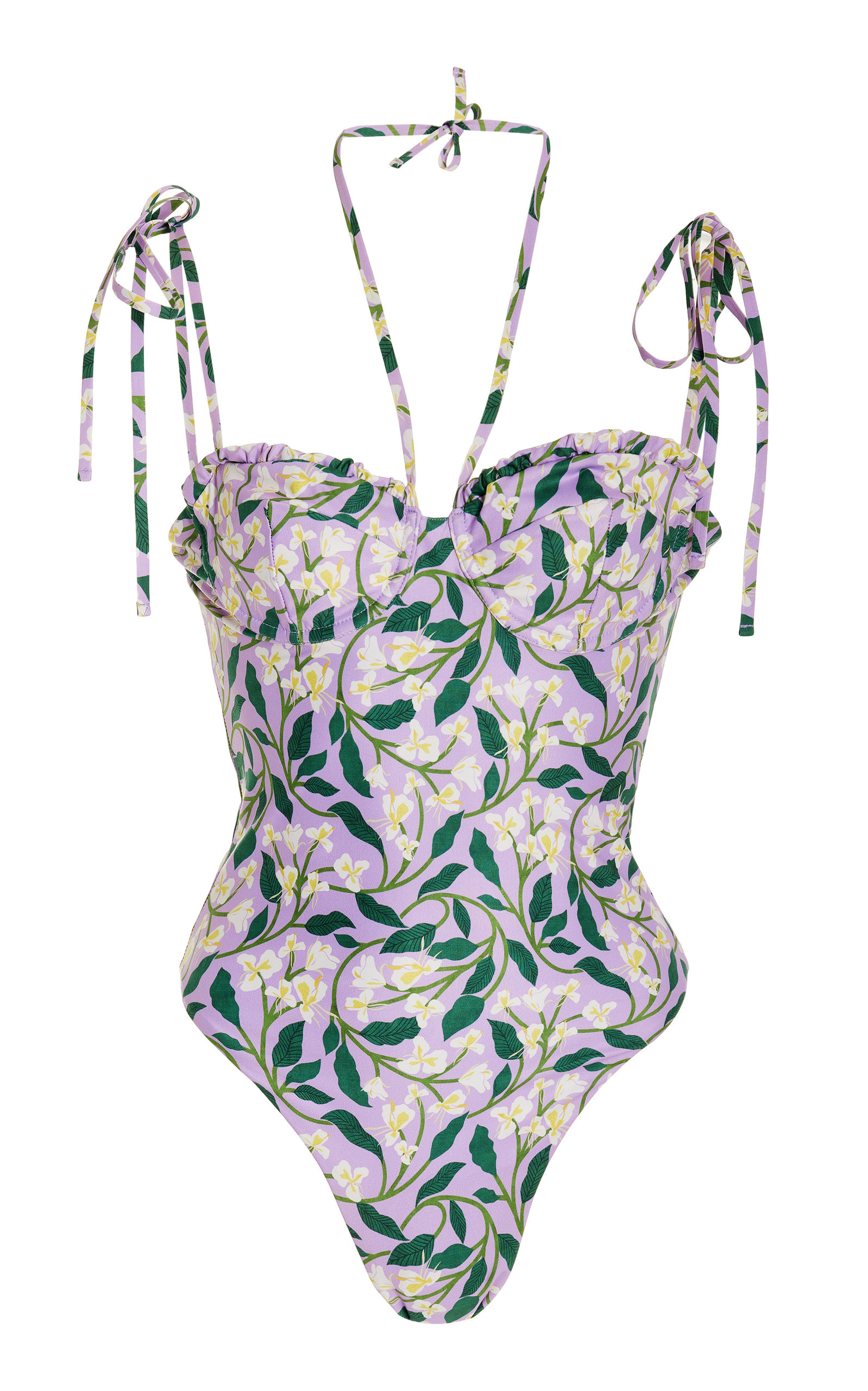 Ébano Lila One-Piece Swimsuit | Moda Operandi (Global)