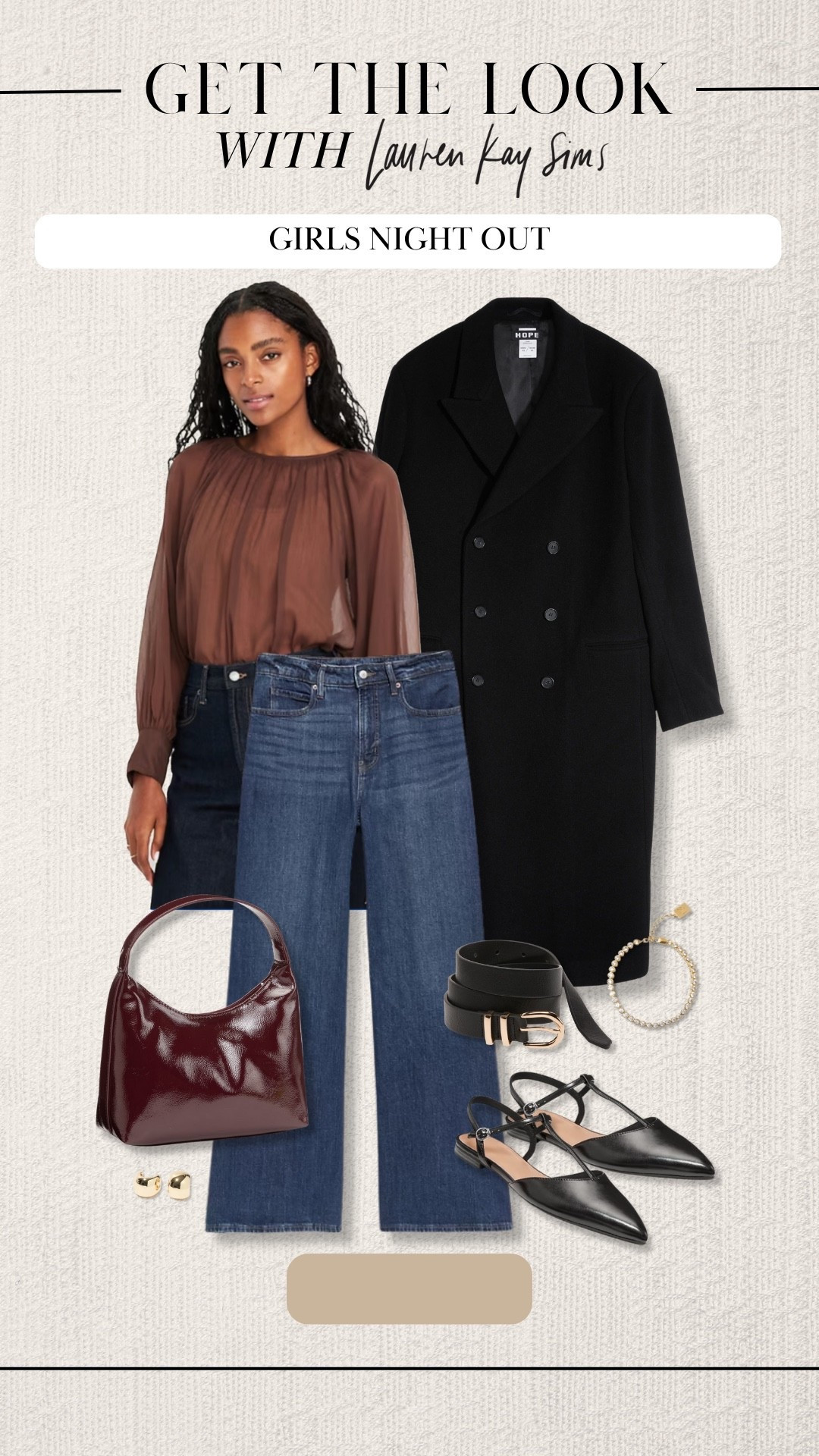 old navy 50% off sale 🙌🏼 girls night outfit idea! 🤍