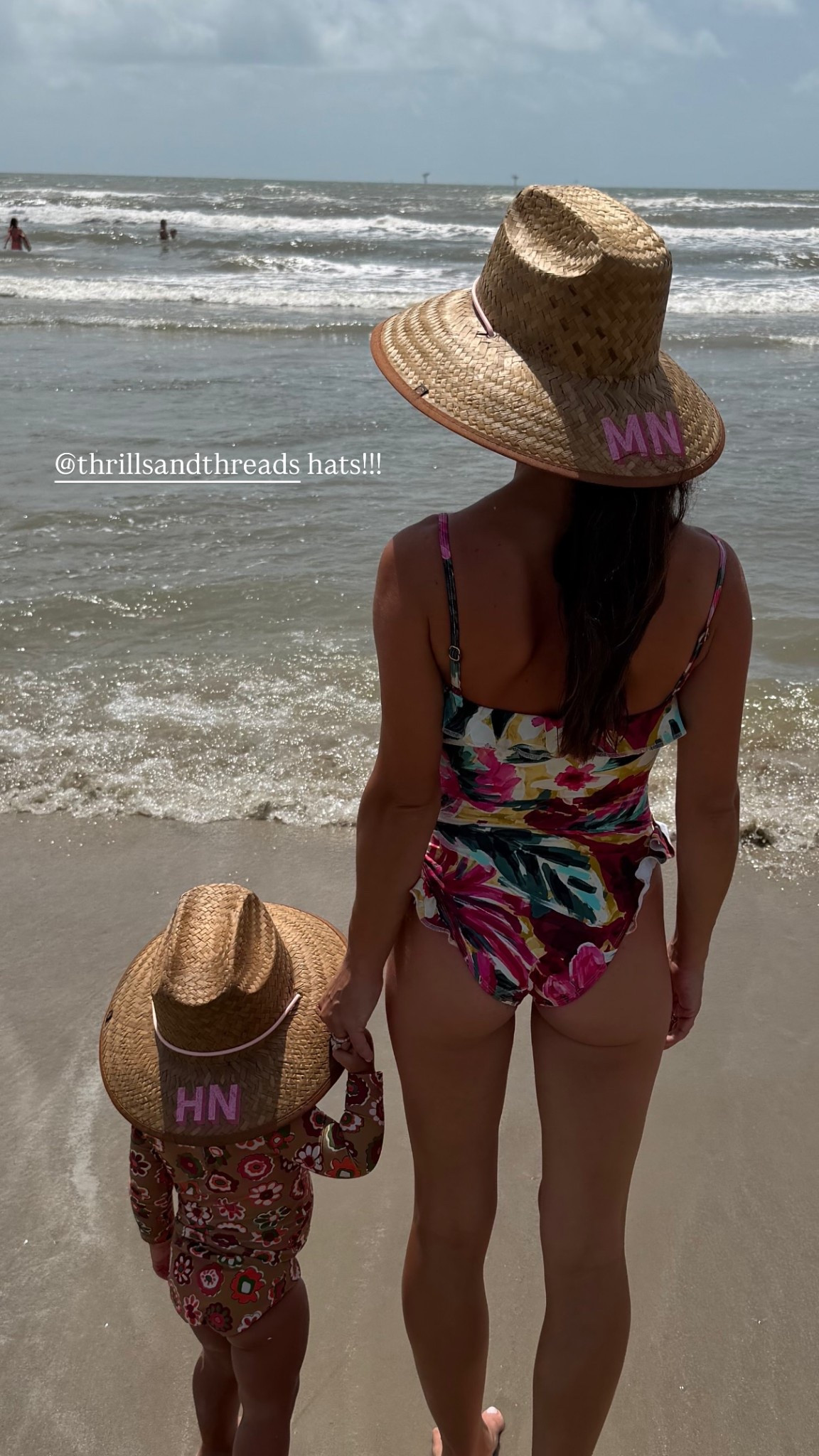 Montce with the cutest swimwear for the whole family! @thrillsandthreads hats!!!

#LTKmomlife #LTKSwim #LTKBaby