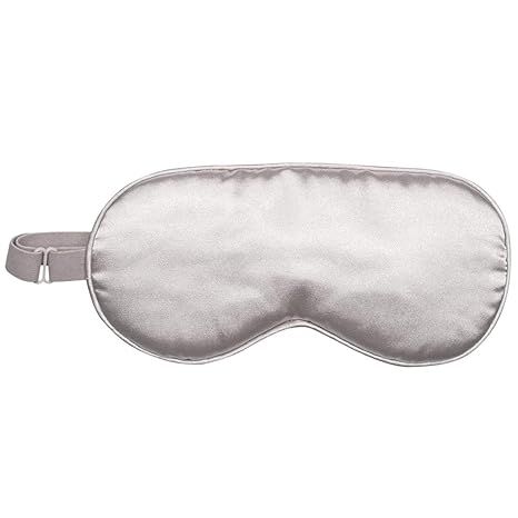 Kitsch Satin Sleep Mask, Softer Than Silk, Adjustable Eye Mask for Sleeping, Satin Blindfold (Sil... | Amazon (US)
