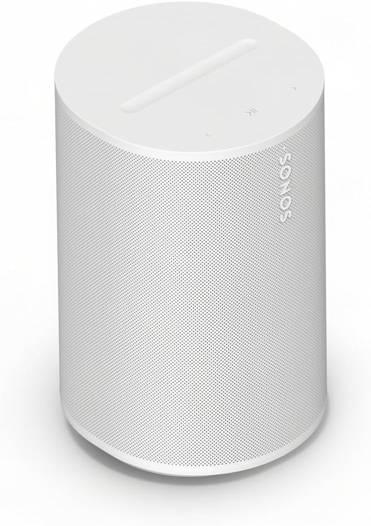 Sonos Era 100 SL Compact, Microphone-Free Speaker - White | Amazon (US)