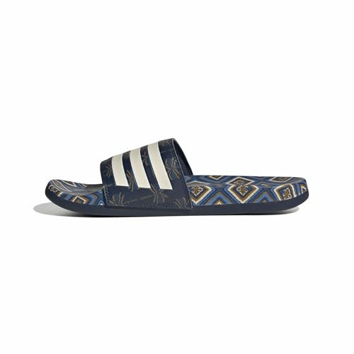 adidas Women's Adilette Comfort, Night Indigo/Cream White/Night Indigo, 10 | Amazon (US)