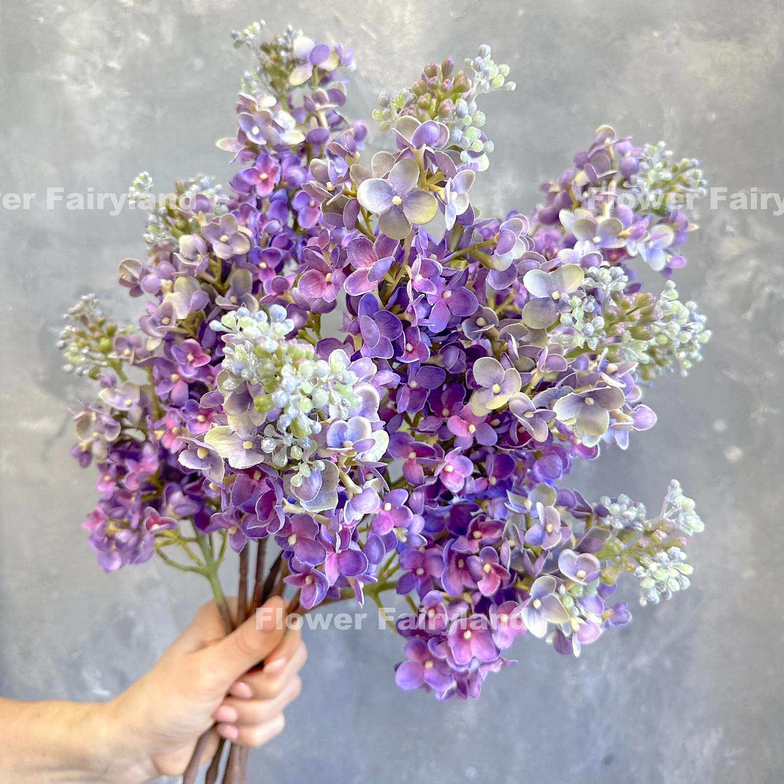 Real Touch Lilac Flower | High Quality Artificial Flower | DIY | Floral | Wedding Flowers | Home ... | Etsy (US)