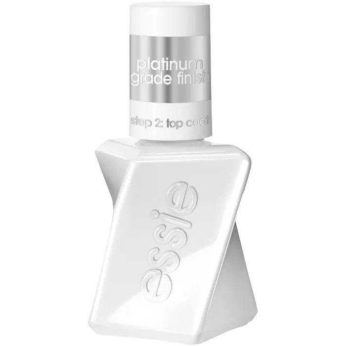 essie Gel Couture Nail Polish - Gel Couture Top Coat - 0.46 fl oz | Target