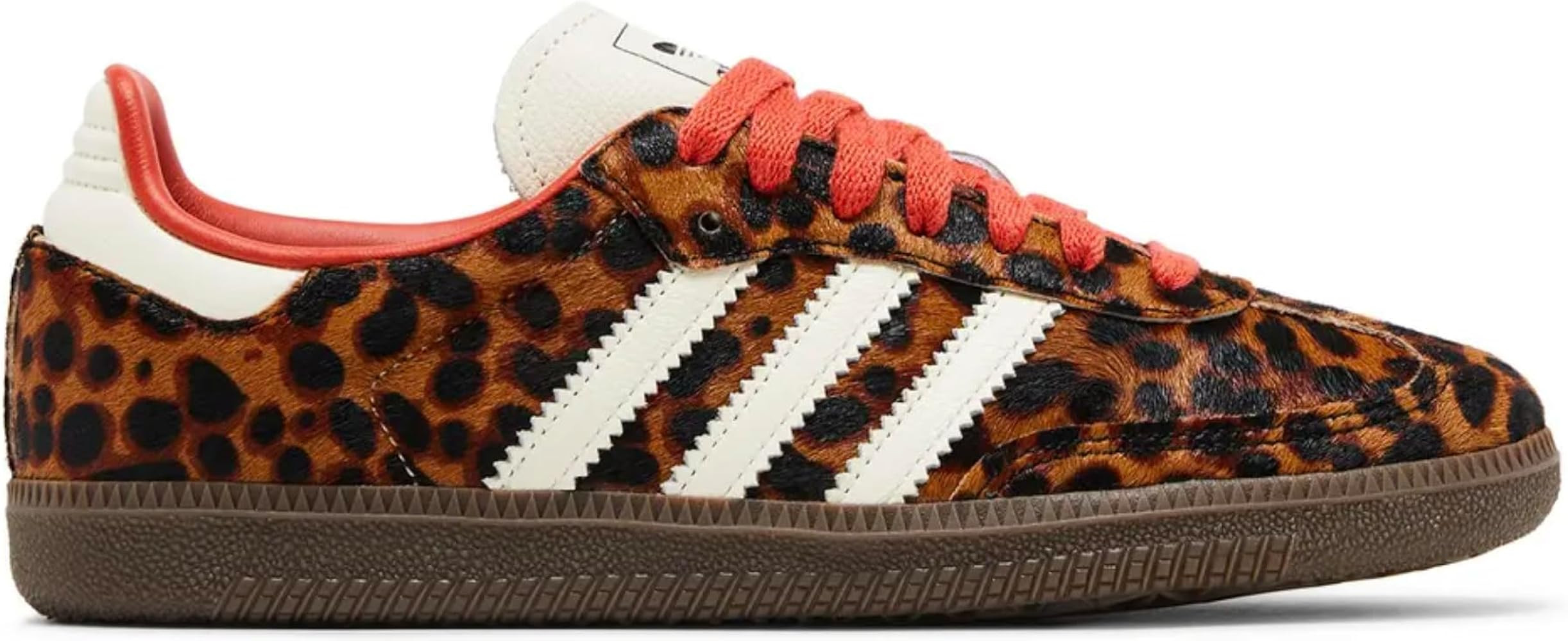 adidas Samba OG Womens Sneaker (Preloved Red Leopard, 6) | Amazon (US)