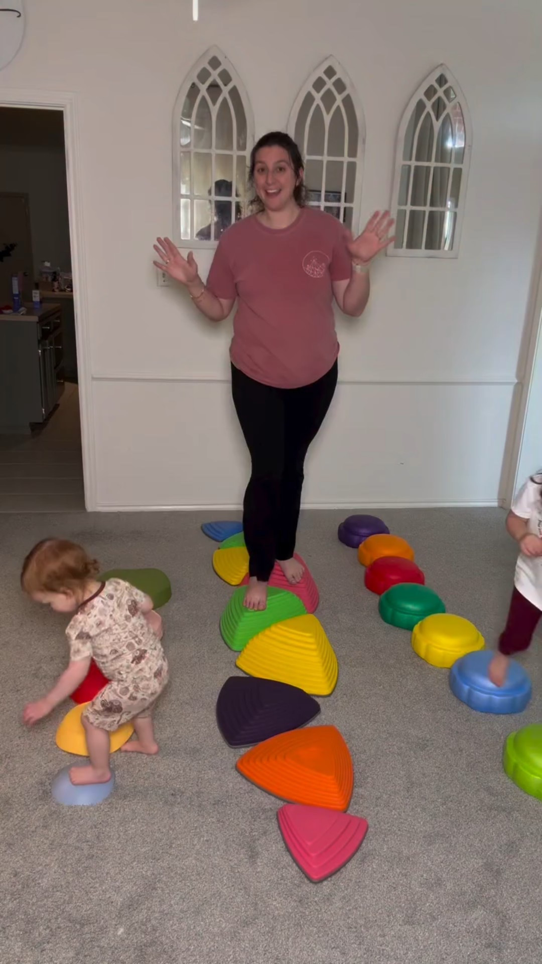 Trying to pick toddler stepping stones for your playroom? I compared 3 popular sets so you don’t have to guess 👀

Stepping stones are one of my favorite toys for building balance, coordination, and gross motor skills… plus they make the easiest toddler obstacle courses.

Here’s my quick breakdown:

🪨 Tiny Land stepping stones
Pros: stable + fun layout when connected
Cons: only 4 pieces so there’s less to build with

🪨 Special Supplies stepping stones
Pros: comes with big and small sizes which makes obstacle courses really fun
Cons: the triangle tops are pretty small for little feet

🪨 Pebblestones stepping stones
Pros: super cute + sturdy and a great Stapelstein-style option!
Cons: the most pricey and they take up more space to store (but still the cutest to store in my opinion). 

All three work for toddler gross motor play, it just depends on what matters most to you!



Save this if you’re building a toddler playroom or indoor obstacle course!

#toddlerplay #toddlermom #grossmotorskills #toddlerdevelopment #kidstoys

#LTKmomlife #LTKKids
