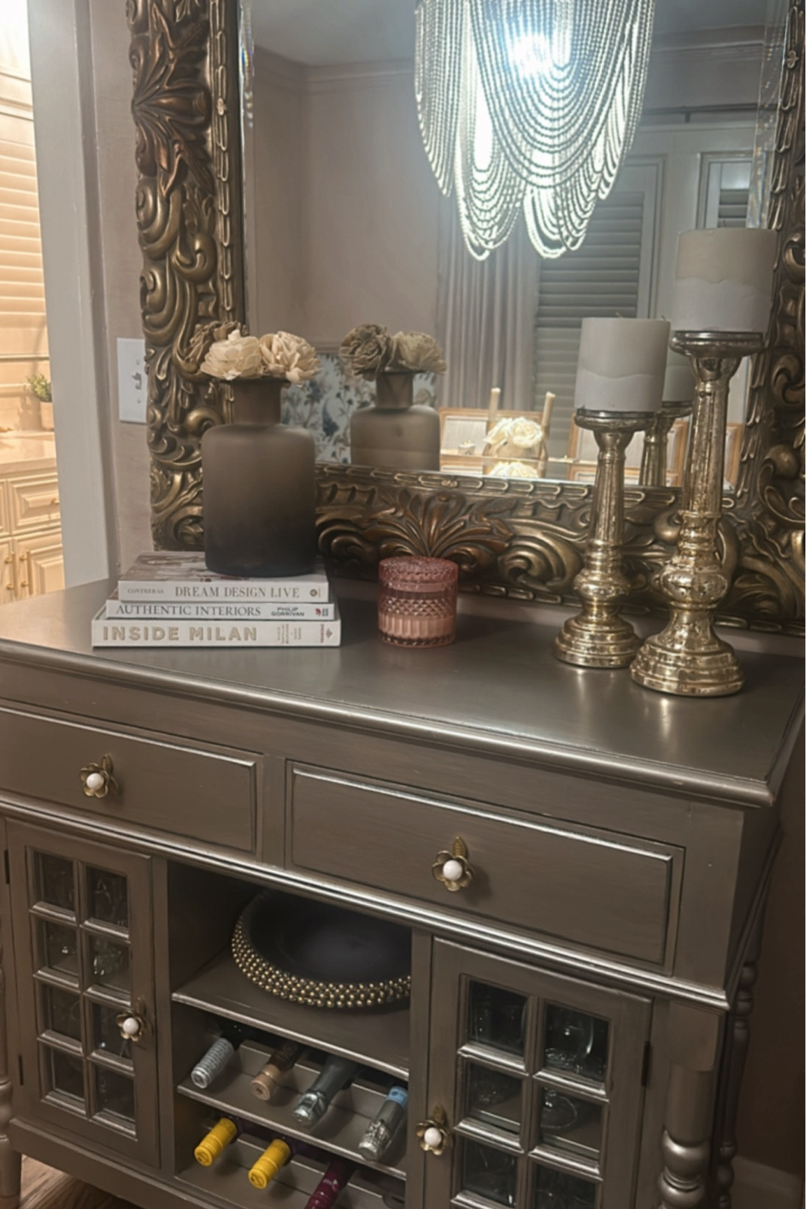 The cutest knobs from Anthropology added the perfect touch to my dining buffet cabinet! 

#LTKFindsUnder100 #LTKFindsUnder50 #LTKHome