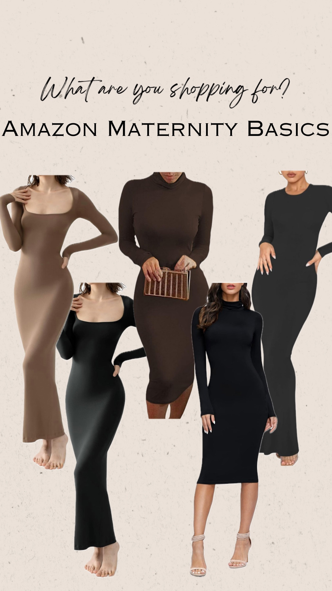 I have a couple pregnant friends right now that have asked for basic outfit ideas. These are staple pieces! Wear a body con dress and throw a vest over, or a blazer over, or a tshirt knotted up over your belly, or a sweater, or a hoodie, you can dress them up or down. So easy and comfy! Wear with sneakers, wear with Uggs or wear with heels! You choose! 

#LTKfindsunder50 #LTKstyletip #LTKbump