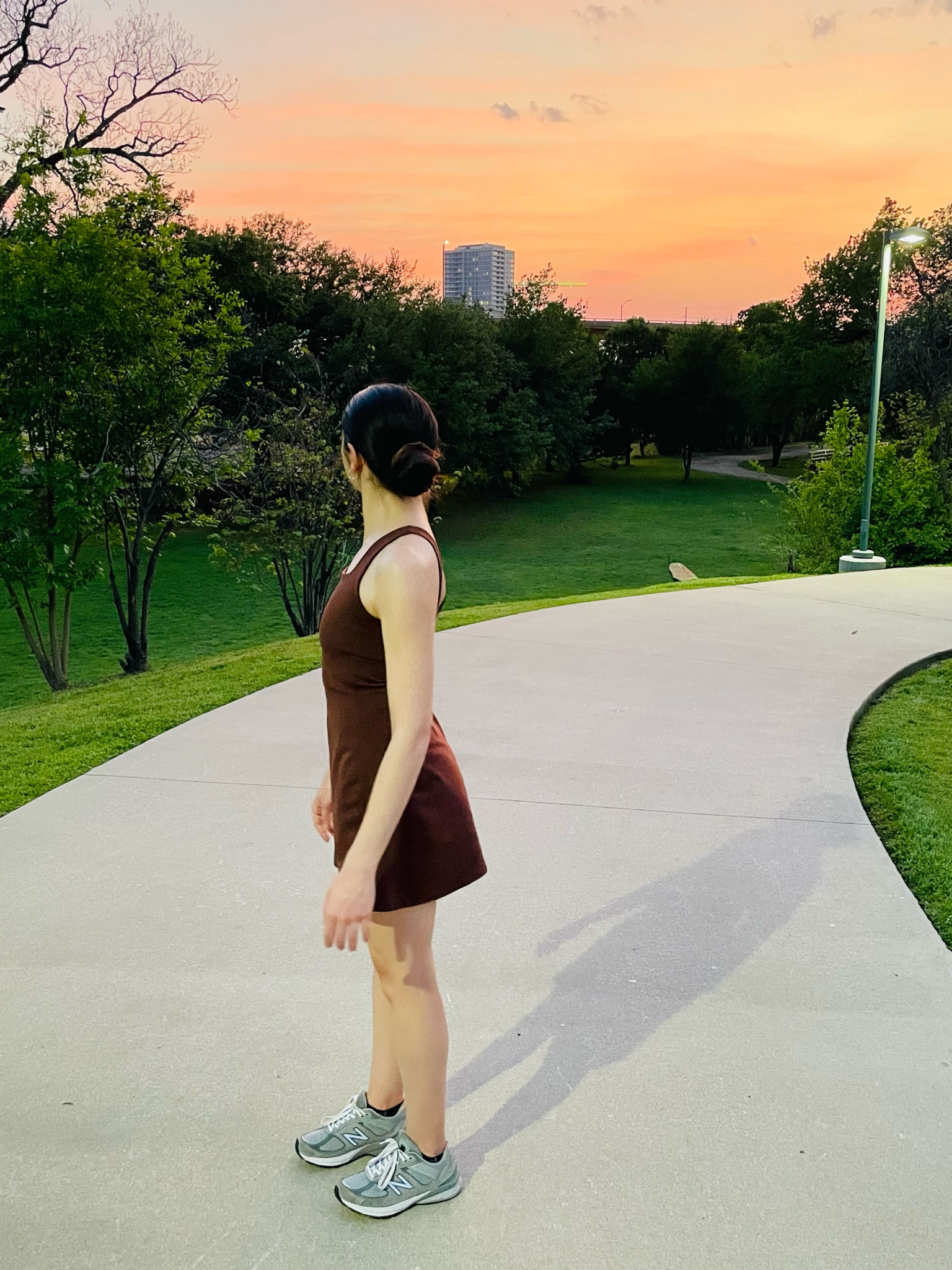 One of my favorite active dresses is the Tommy Dress from Girlfriend Collective. It has built in short and is super slimming and flattering! Perfect everyday activewear outfit / athleisure outfit. If you are looking for a tennis dress, active dress, or dress for yoga this is perfect. The brown is the perfect shade too! 

#LTKfindsunder100 #LTKfitness