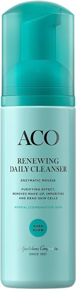 ACO Pure Glow Renewing Daily Cleanser - Reinigungsschaum für Mischhaut - exfoliierend mit BHA-S... | Amazon (DE)