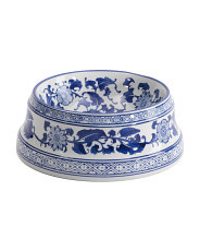 Chinoiserie Dog Bowl | TJ Maxx
