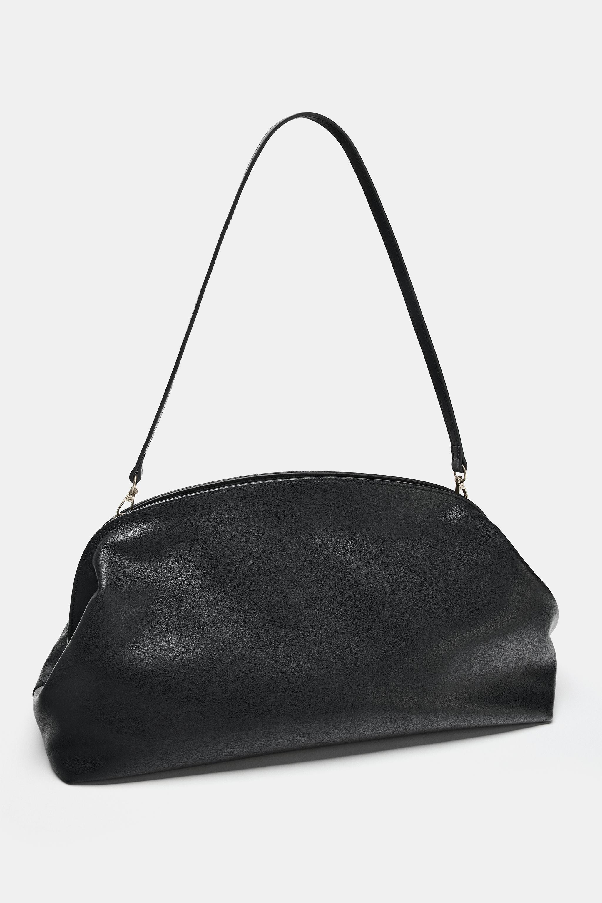 LEATHER CLUTCH BAG | Zara DE
