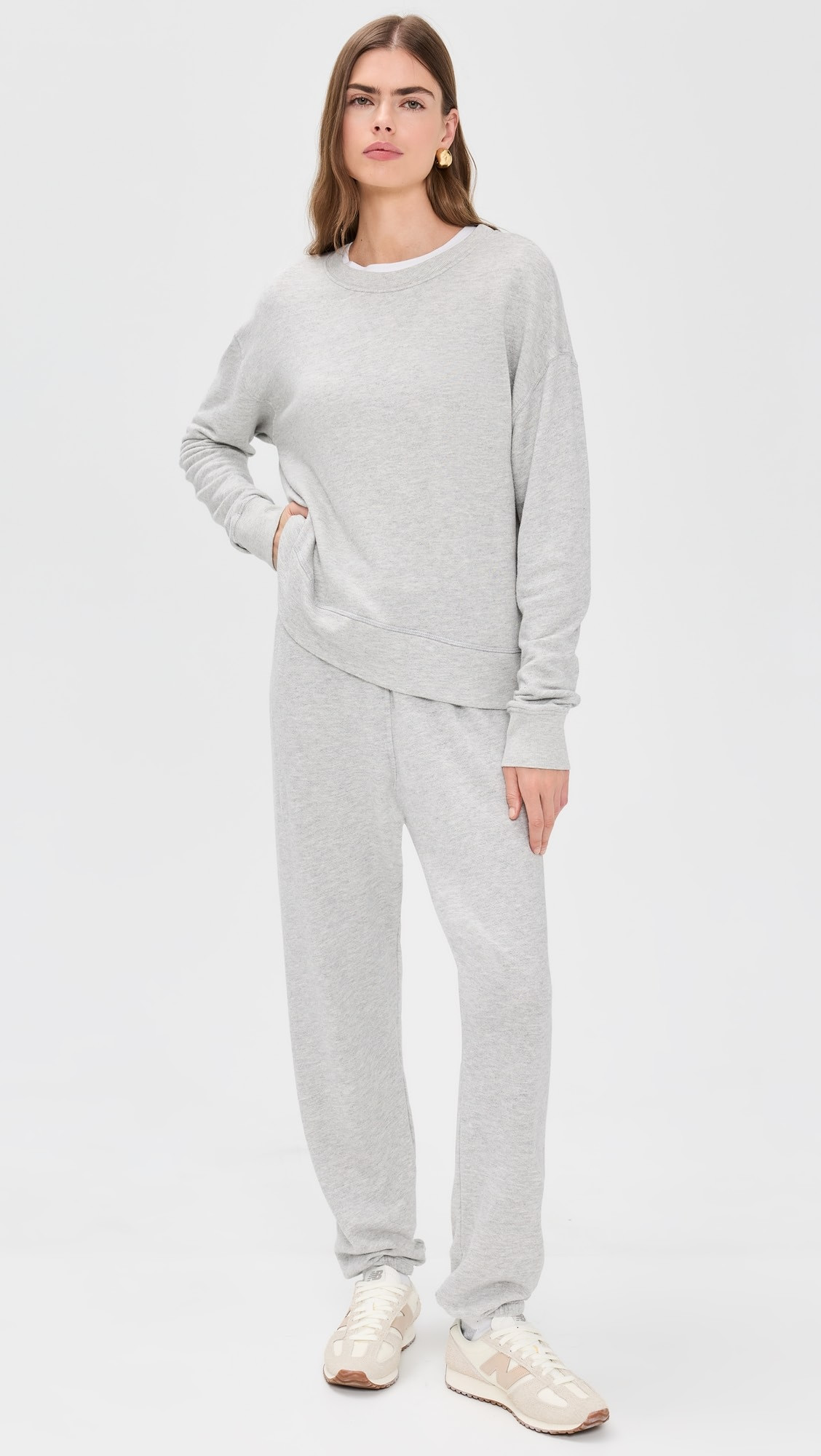 perfectwhitetee The Johnny French Terry Easy Sweatpants | Shopbop | Shopbop
