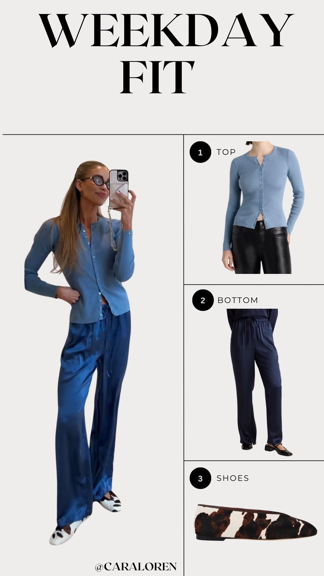 Blue on blue weekday fit 🩵💙