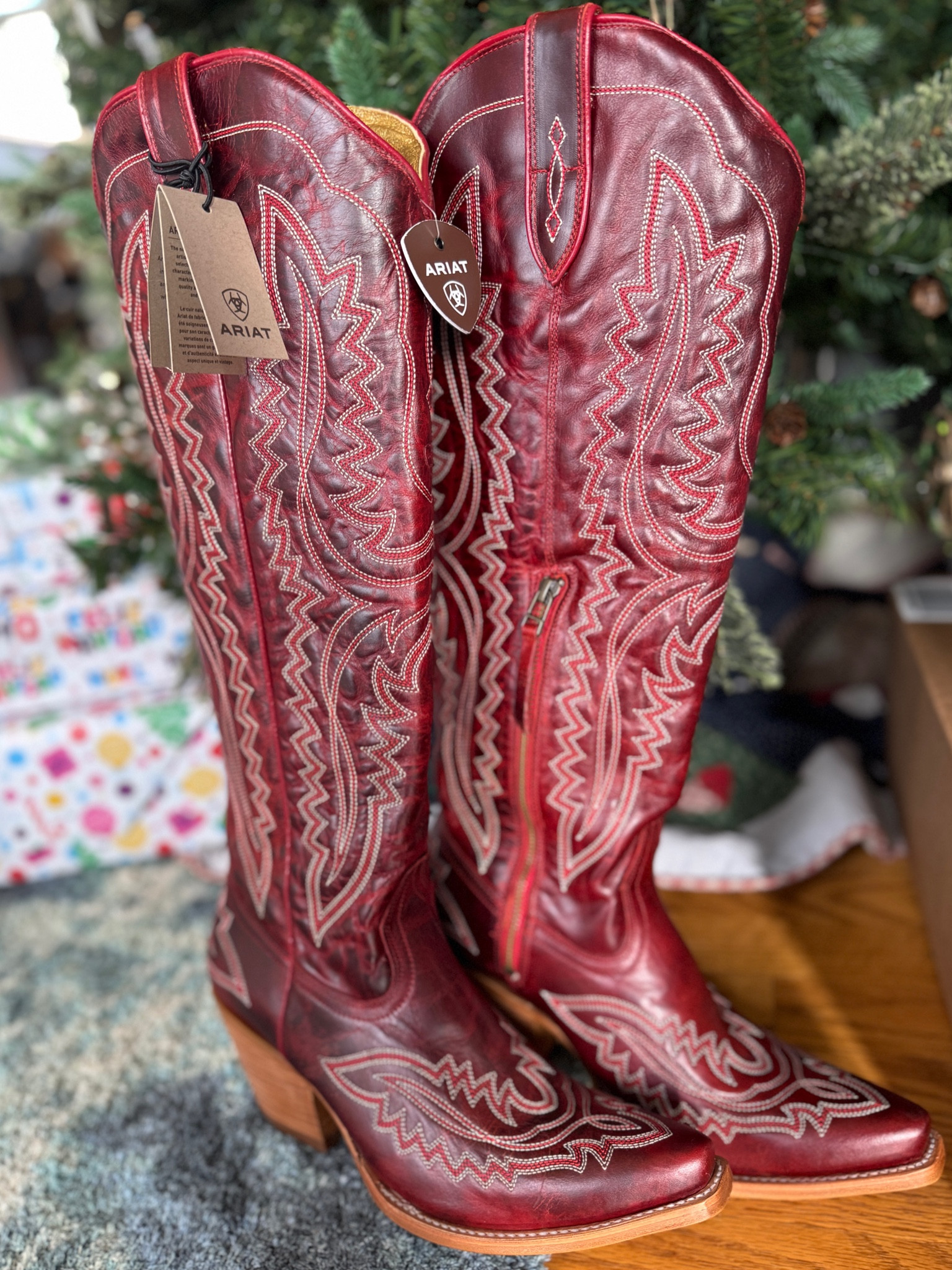 The perfect western boots ever made. Tall and wide calf friendly. Comfort and QUALITY made to last. Real leather. 

#LTKStyleTip #LTKSeasonal #LTKShoeCrush