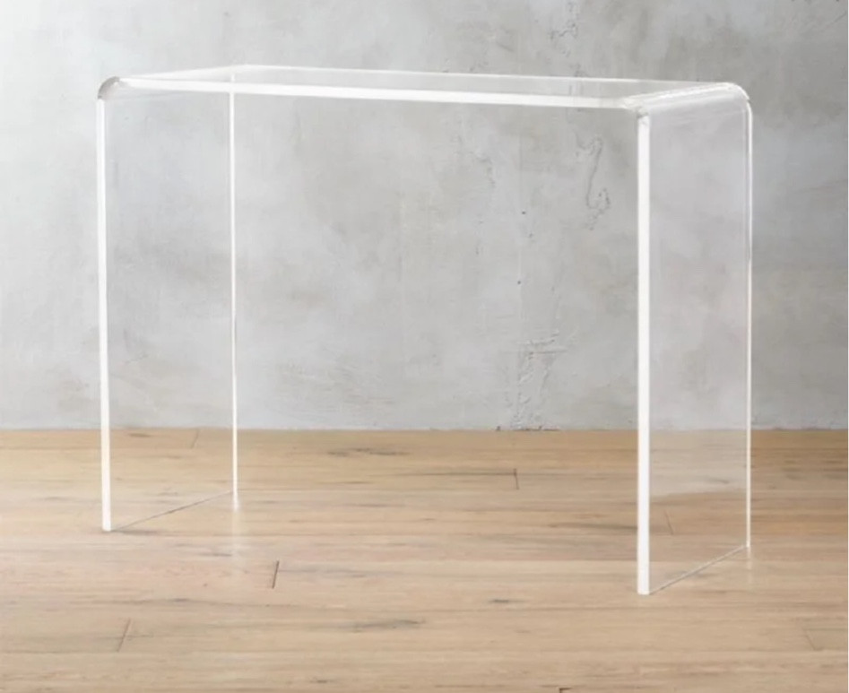acrylic wayfair console table 

#LTKGiftGuide #LTKFind
