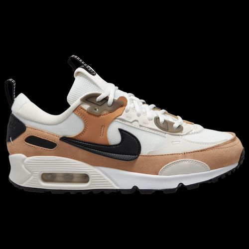 Nike Womens Nike Air Max 90 Futura - Womens Running Shoes White/Black Size 05.0 | Foot Locker (US)