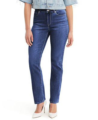 Levi's® Women's Classic Mid Rise Straight-Leg Jeans - Macy's | Macy's