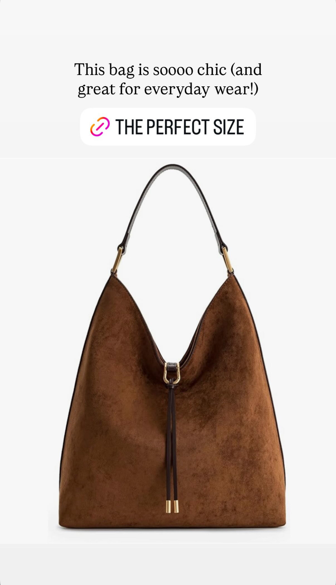 This faux suede bag looks so chic, is the perfect size, and great for everyday wear! Get it while it’s marked down for the Amazon Spring Sale! 

#LTKootd #LTKSaleAlert #LTKdayinmylife