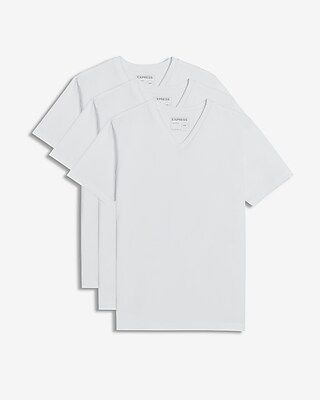 3 Pack Slim Stretch V-Neck Neck T-Shirts | Express