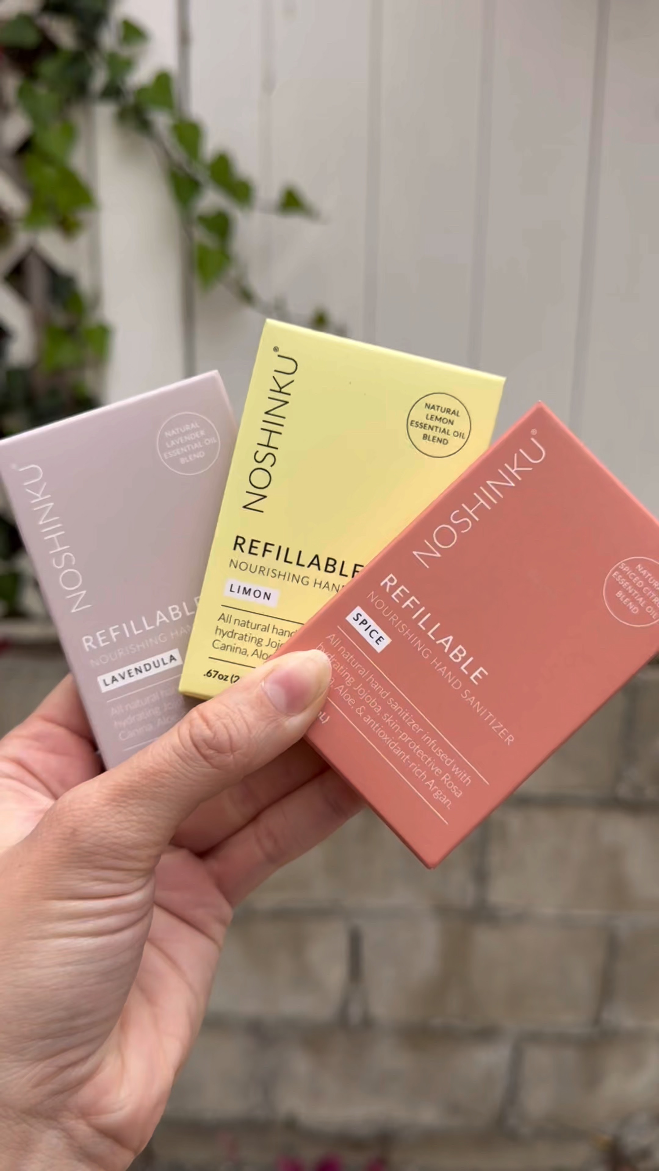 Noshinku refillable travel sized hand sanitizer 

#LTKFindsUnder50 #LTKVideo #LTKTravel