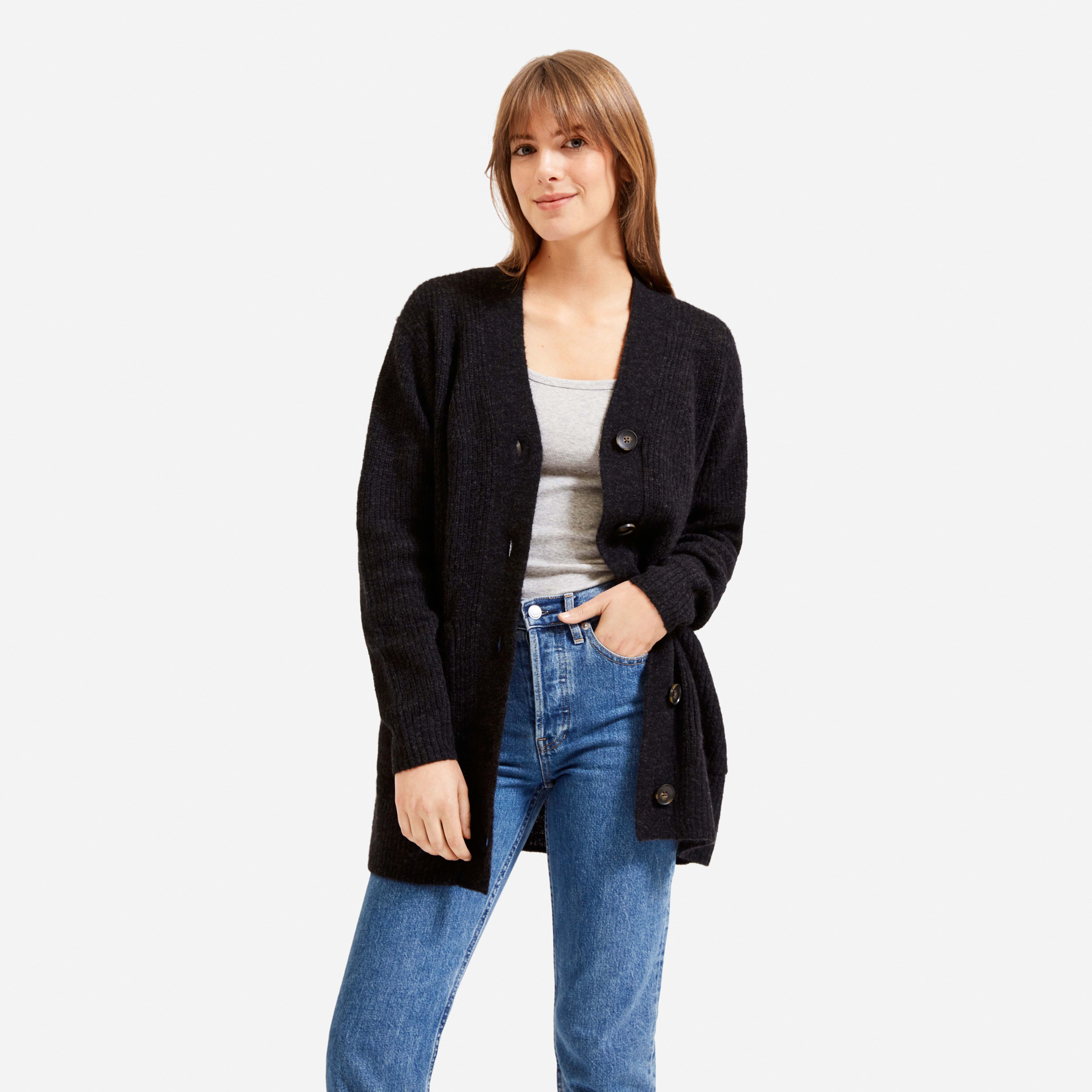 The Oversized Alpaca Cardigan | Everlane