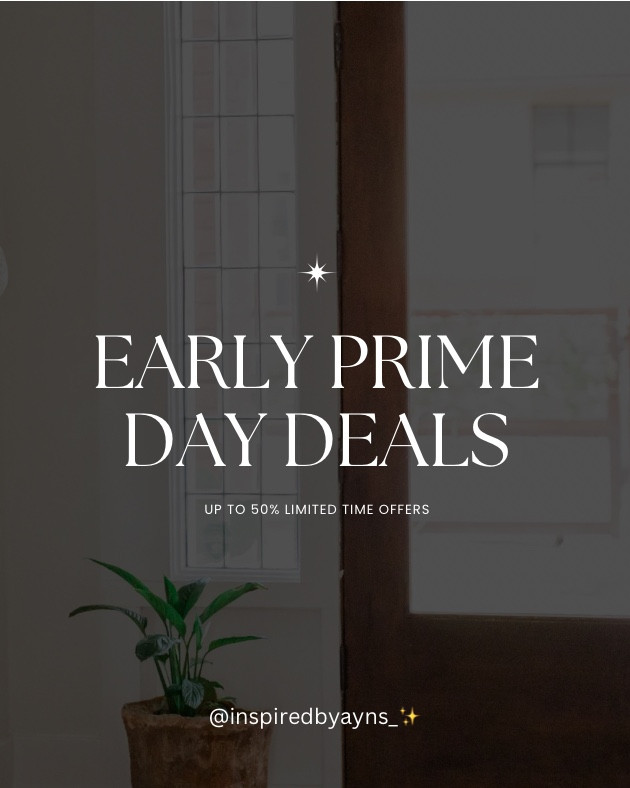 EARLY AMAZON PRIME DAY DEALS ✨

#LTKSummerSales 

#LTKFindsUnder50 #LTKSaleAlert