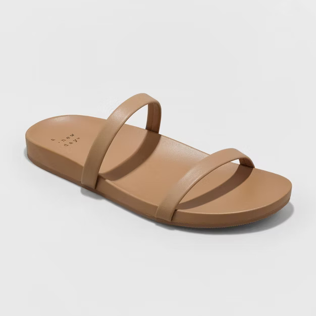 Women's Nadine Skinny Strap Sandals - A New Day™ | Target