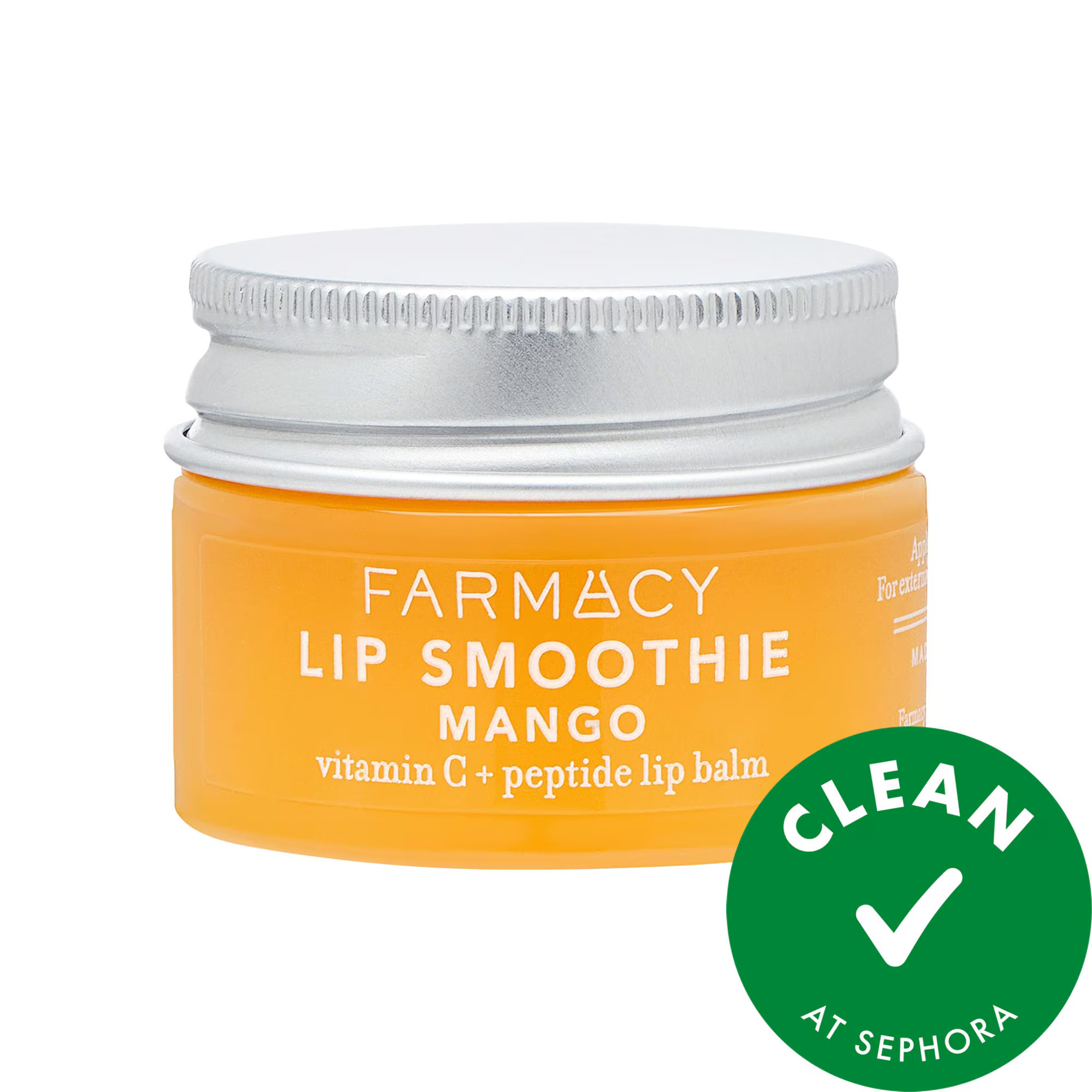 Farmacy Lip Smoothie Vitamin C + Peptide Lip Balm Mango 0.34 oz | Sephora (US)