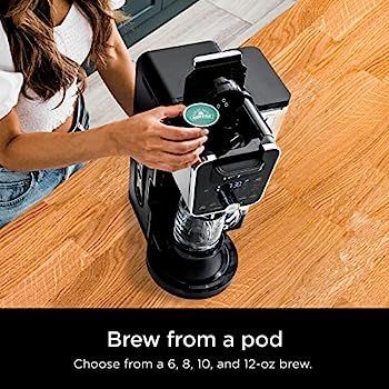Ninja CFP201 DualBrew System 12-Cup Coffee Maker, Single-Serve for Grounds & K-Cup Pod Compatible... | Amazon (US)