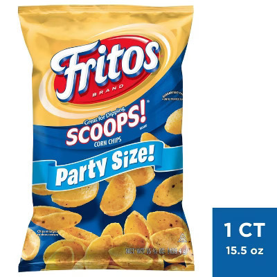 Fritos Scoops! Party Size Corn Chips - 15.5oz | Target